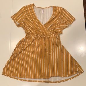 Xhilaration | Striped Dress | L